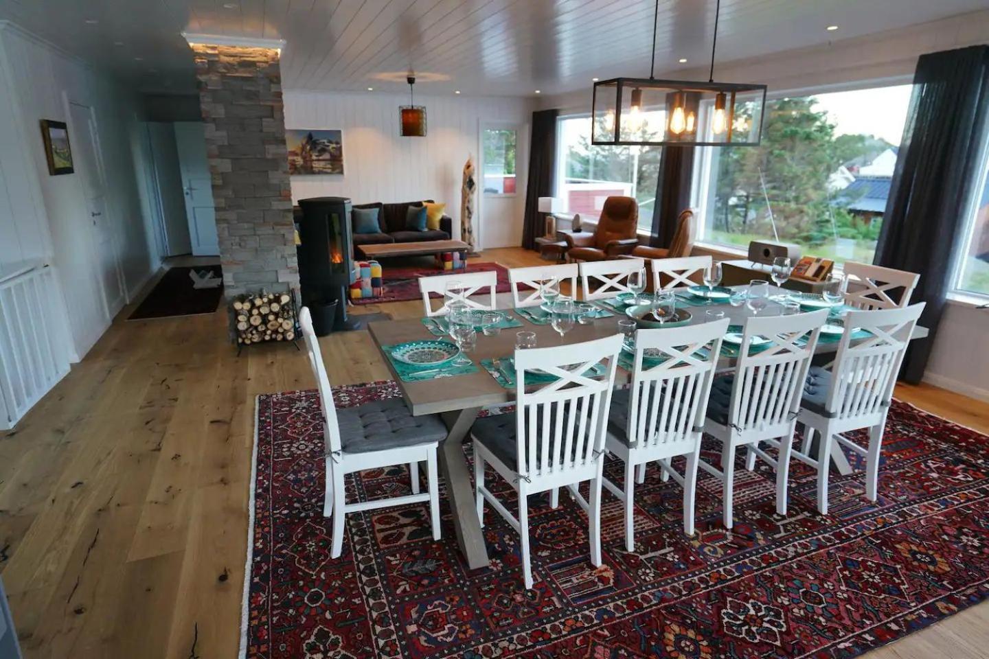 Lofoten Panoramic Luxury Home With Sauna Moskenes Buitenkant foto