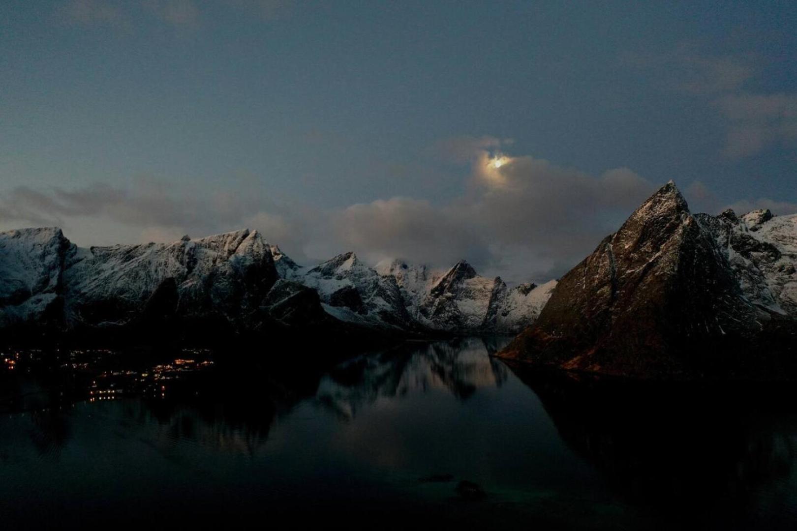 Lofoten Panoramic Luxury Home With Sauna Moskenes Buitenkant foto