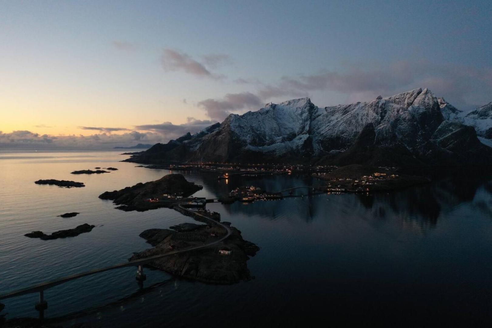 Lofoten Panoramic Luxury Home With Sauna Moskenes Buitenkant foto