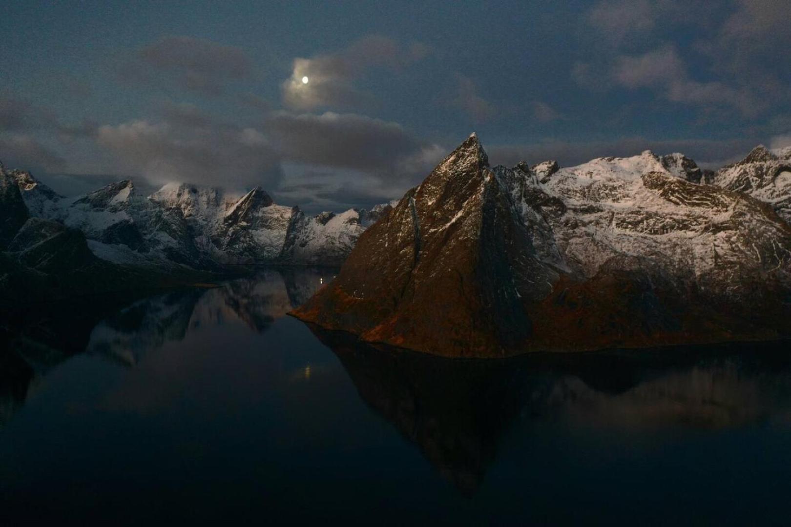 Lofoten Panoramic Luxury Home With Sauna Moskenes Buitenkant foto