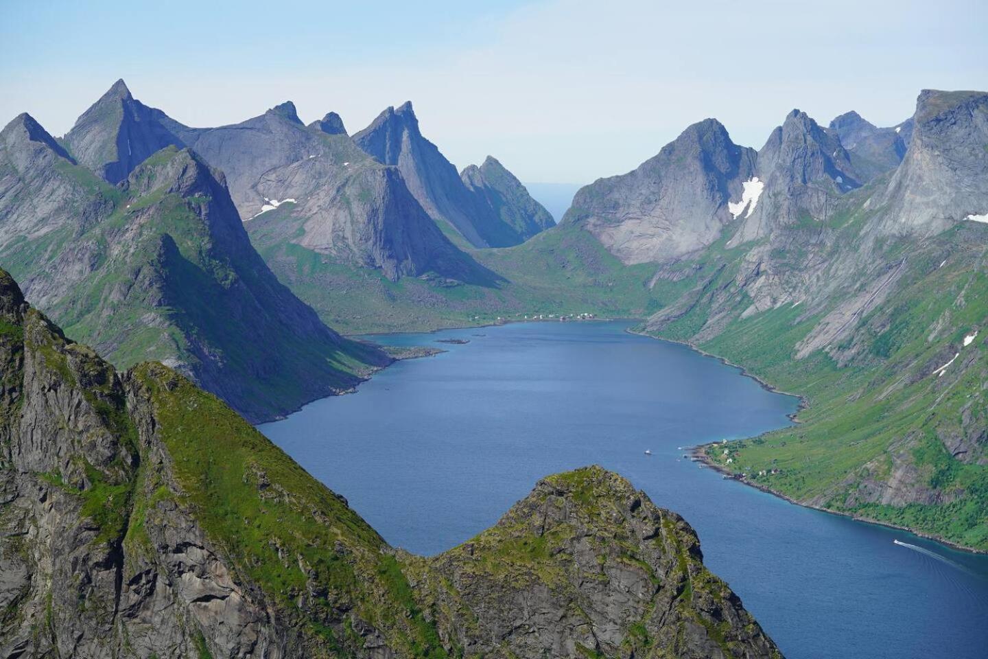 Lofoten Panoramic Luxury Home With Sauna Moskenes Buitenkant foto
