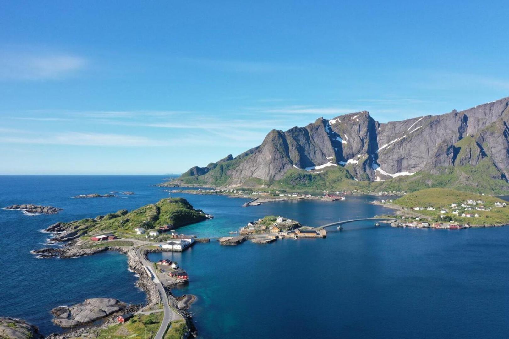 Lofoten Panoramic Luxury Home With Sauna Moskenes Buitenkant foto