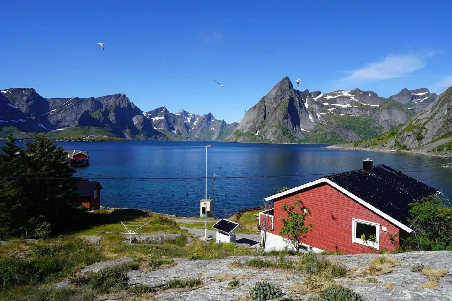 Lofoten Panoramic Luxury Home With Sauna Moskenes Buitenkant foto